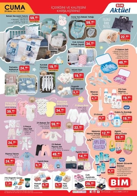 BİM Kataloğu 29 Ekim Cuma: 29 Ekim Cuma BİM Kataloğunda Neler Var? BİM’de Bu Cuma Hangi Ürünler Var?